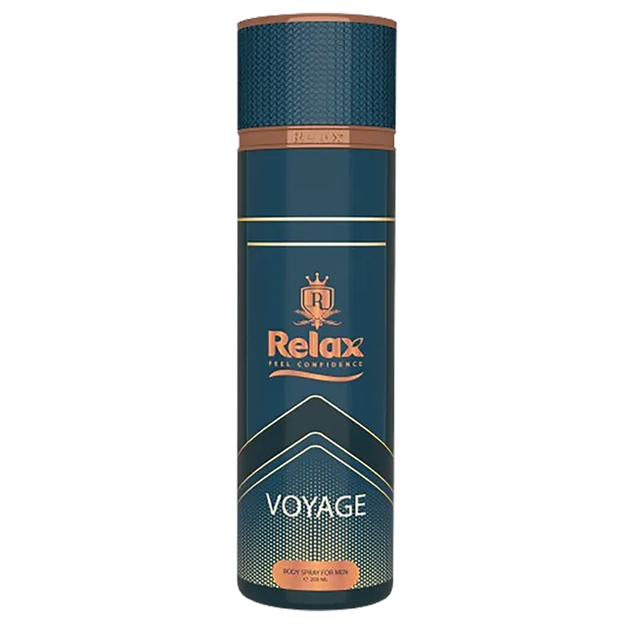 Relax Voyage Body Spray For Men - 200ml Relax