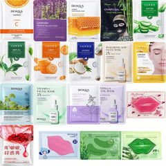 BIOAQUA Pack Of 10 - Sheet Maks- 30g Bioaqua