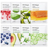Pack Of 50 Pcs Random Moisturizing , Glowing , Anti Aging Deep Repair Sheet Masks 1x50