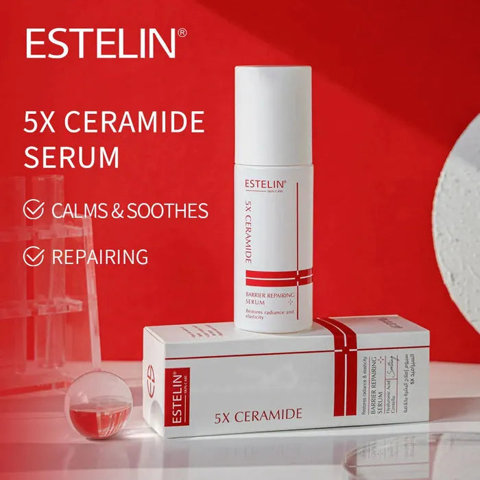 ESTELIN Skin Care 5X Ceramide Barrier Repairing Radiance & Elasticity Serum - 50ml Estelin