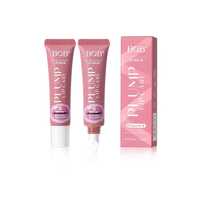 BOB Ultra-Glossy Lip Balm – Vitamin E Infused Lip Gloss Bob