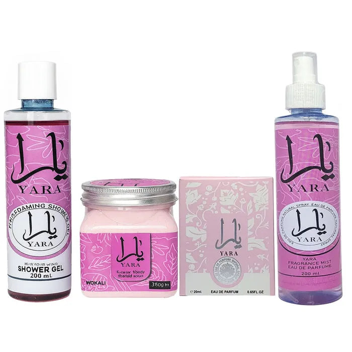 The Ultimate New 4 in 1 Yara Luxury Body Care & Fragrance Deal Yara