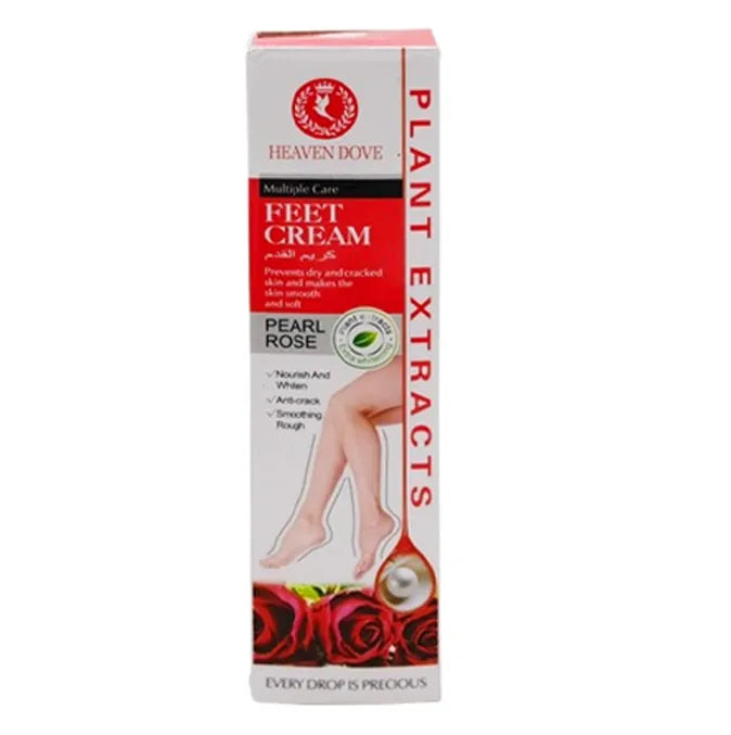 Heaven Dove Pearl Rose Essence Multiple Care Deep Moisturizing Feet cream - 120g Heaven Dove