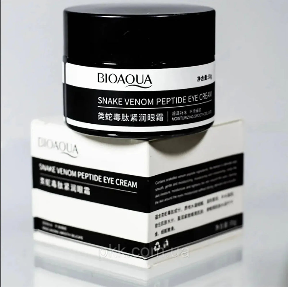 BIOAQUA Snake Venom Peptide Moisturizing Eye Cream - 30g Bioaqua