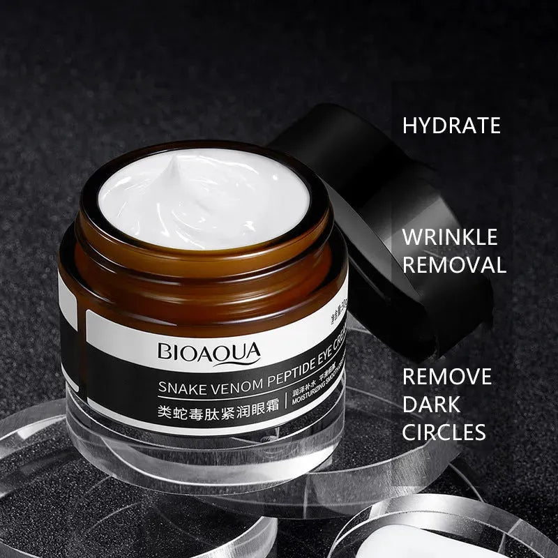 BIOAQUA Snake Venom Peptide Moisturizing Eye Cream - 30g Bioaqua