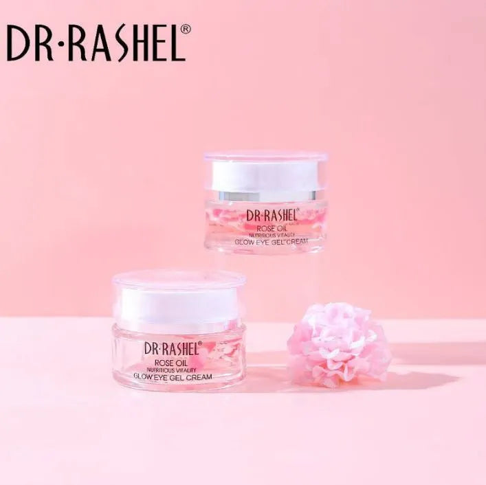 Dr.Rashel Rose Oil Nutritious Vitality Glow Eye Gel Cream - 30g DR.Rashel