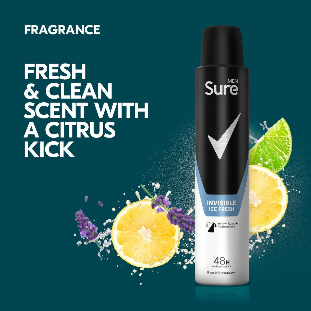 Sure Men Anti-Perspirant Deodorant Spray - 200ml sure