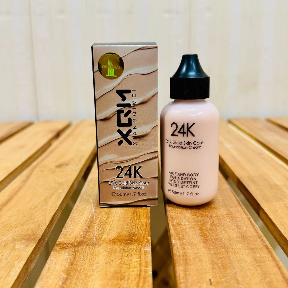 XQM 24K Gold Skin Core Foundation Cream - 50ml XQM