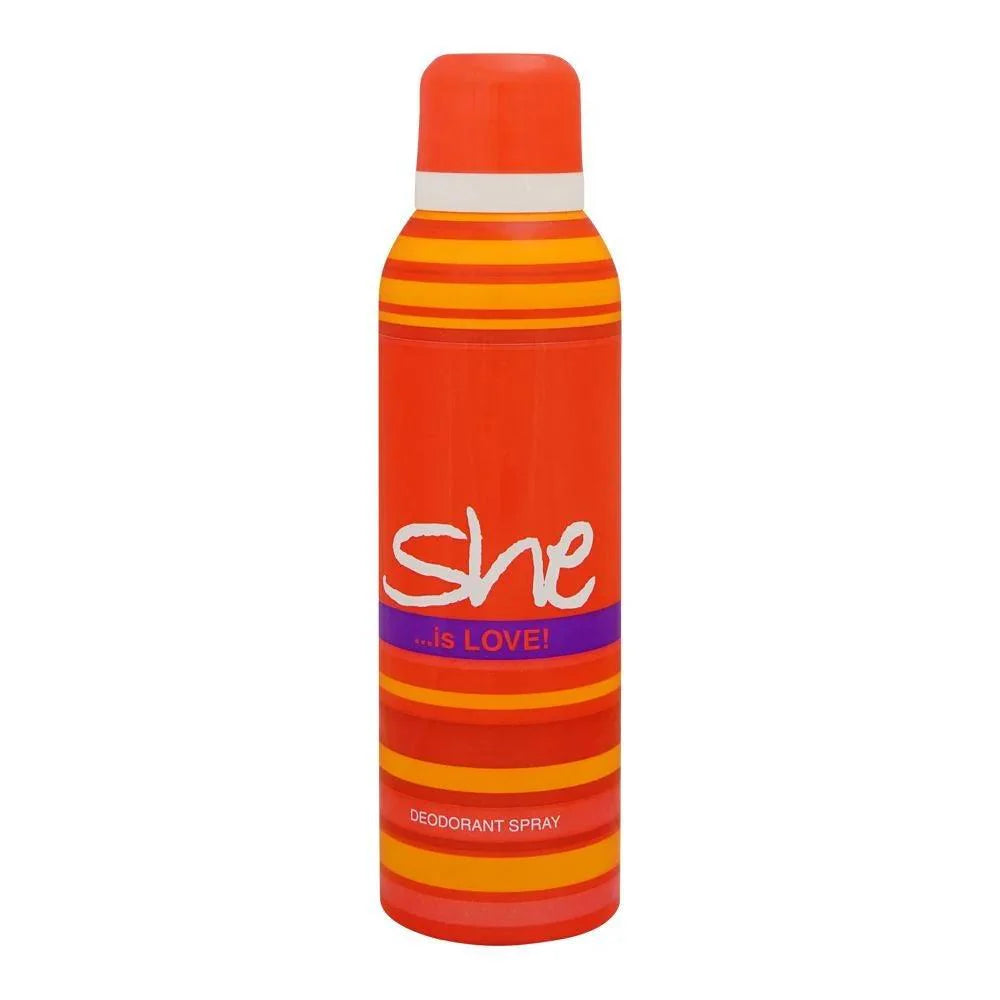 She Is Love Deodorant Spray, For Women, 200ml She
