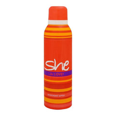 She Is Love Deodorant Spray, For Women, 200ml She