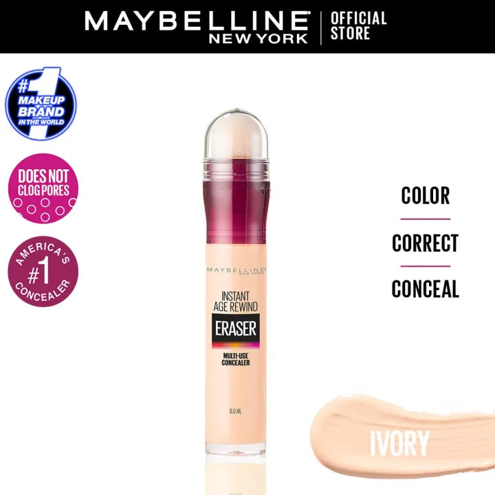 Maybelline Instant Age Rewind Eraser Dark Circles Concealer - 60ml Maybelline