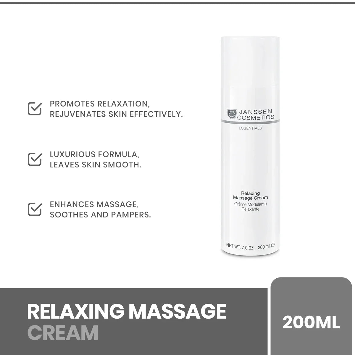 Janssen - Relaxing Massage Cream - 200ml Janssen