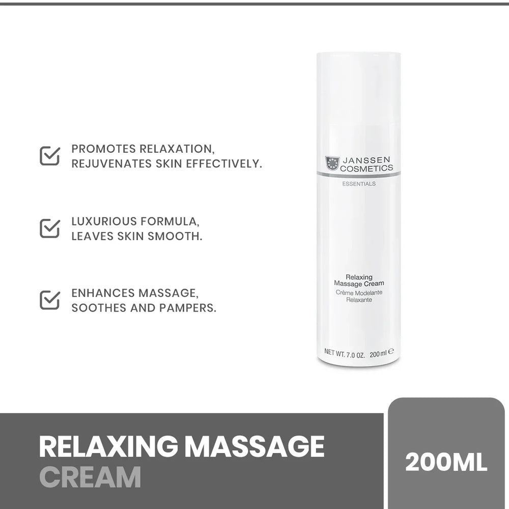 Janssen - Relaxing Massage Cream - 200ml Janssen