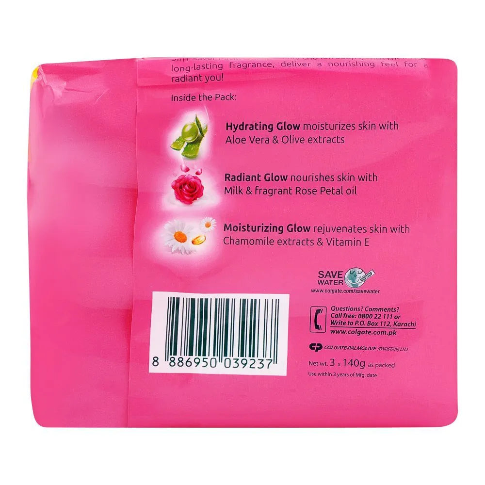 Palmolive Naturals Glow Soap, 3-In-One Pack - 3X145g Palmolive