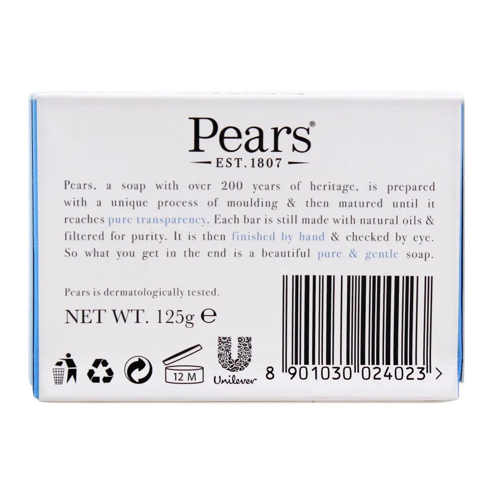 Pears Transparent Soap With Mint Extracts, 125g Pears