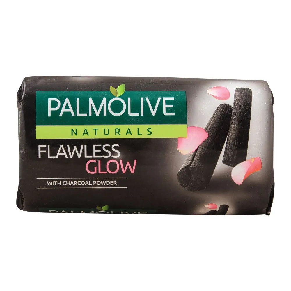 Palmolive Naturals Flawless Glow Soap, With Charcoal Powder -  145g Palmolive
