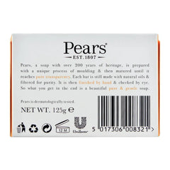 Pears Transparent Soap With Natural Oils, 125g Pears