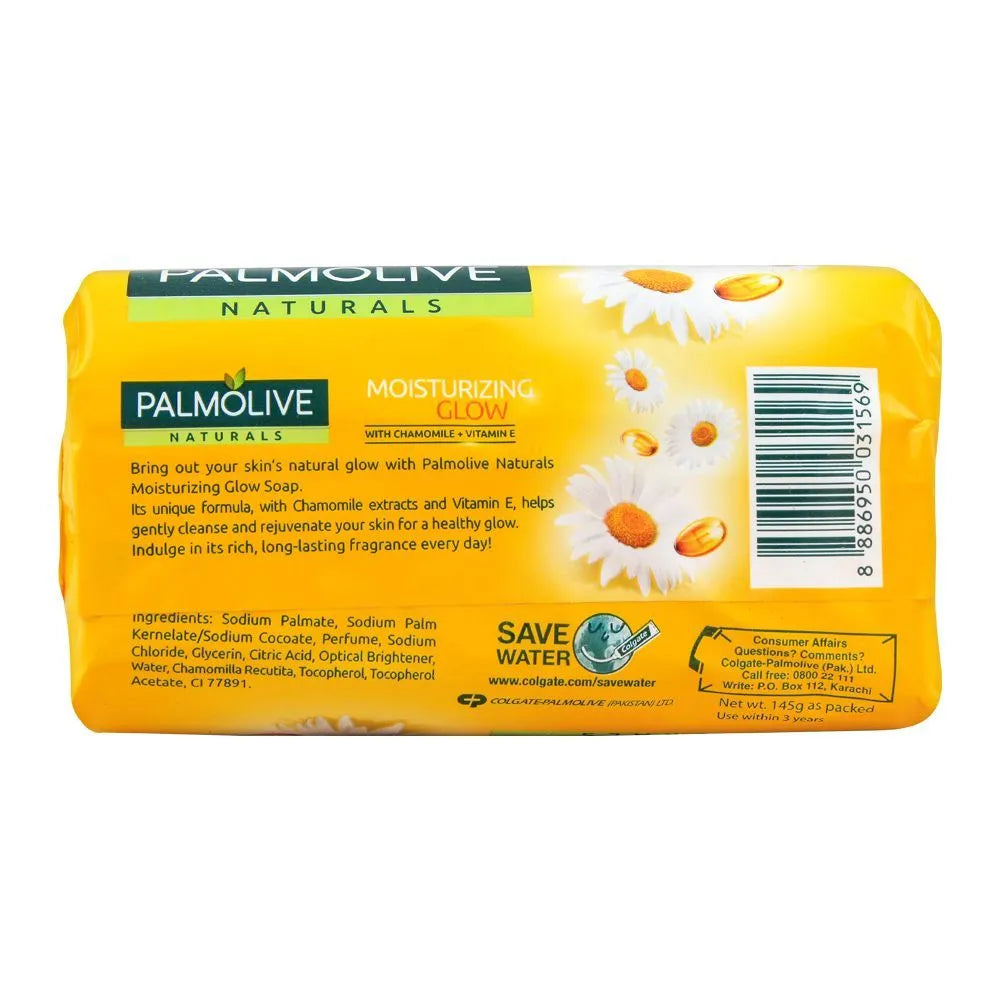 Palmolive Naturals Moisturizing Glow Soap – Chamomile + Vitamin E - 145 g Palmolive
