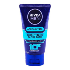 Nivea Men Acne Control Brightening Facial Foam - 100ml Nivea