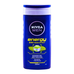 Nivea Men Energy 24H Fresh Effect Shower Gel - 250ml Nivea