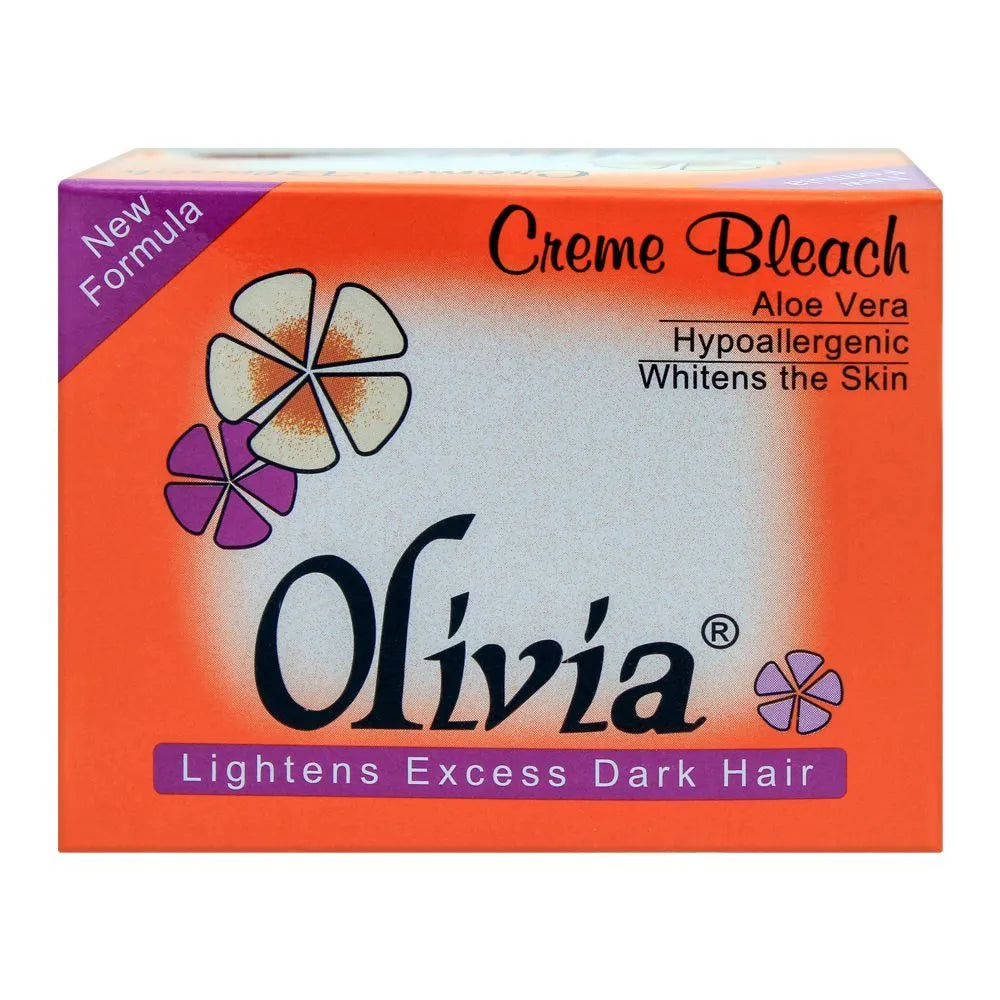 Olivia Creme Bleach, Aloe Vera, 30ml Olivia