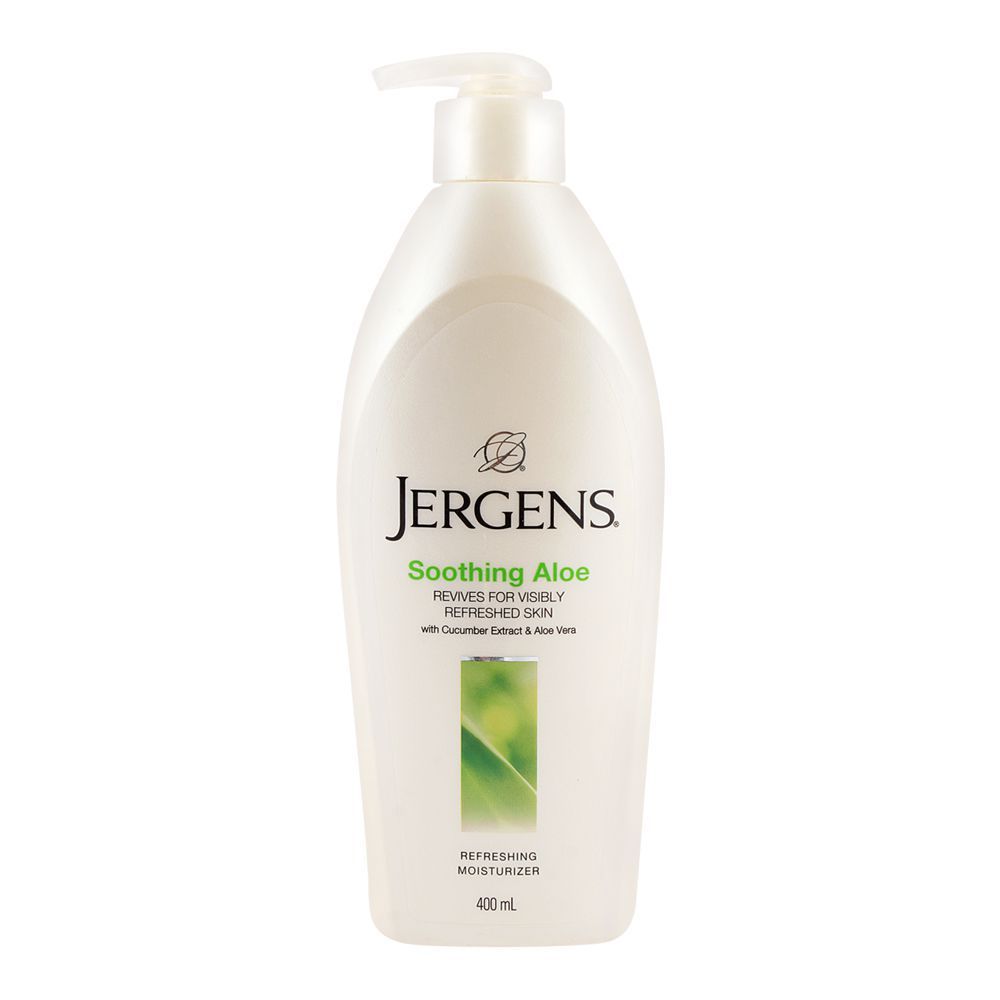 Jergens Soothing Aloe Moisturizer 400ml Jergens