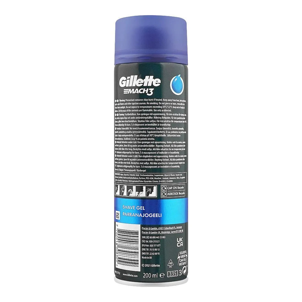 Gillette Mach3 Extra Comfort Shave Gel - 200 ml Gillette