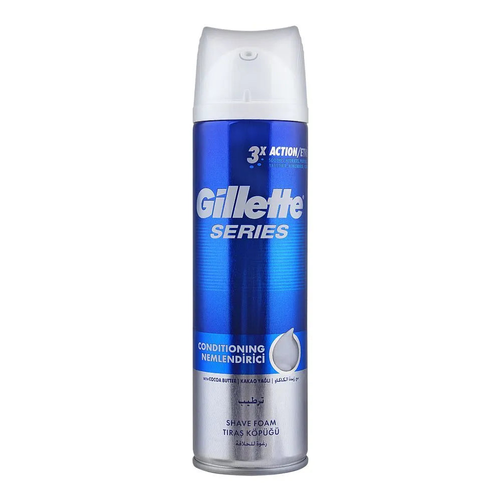 Gillette Series 3X Conditioning Shave Foam - 250 ml Gillette