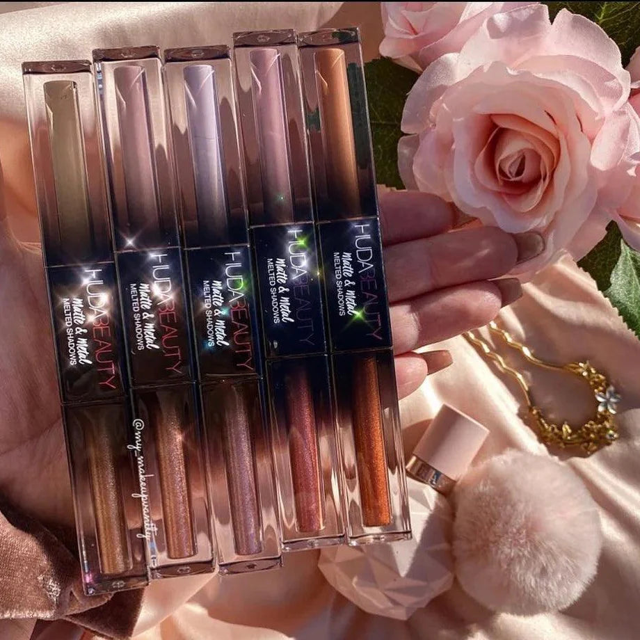 Huda Beauty 5 Combo Lipstick + Eye Shadow 2-in-1 Huda Beauty