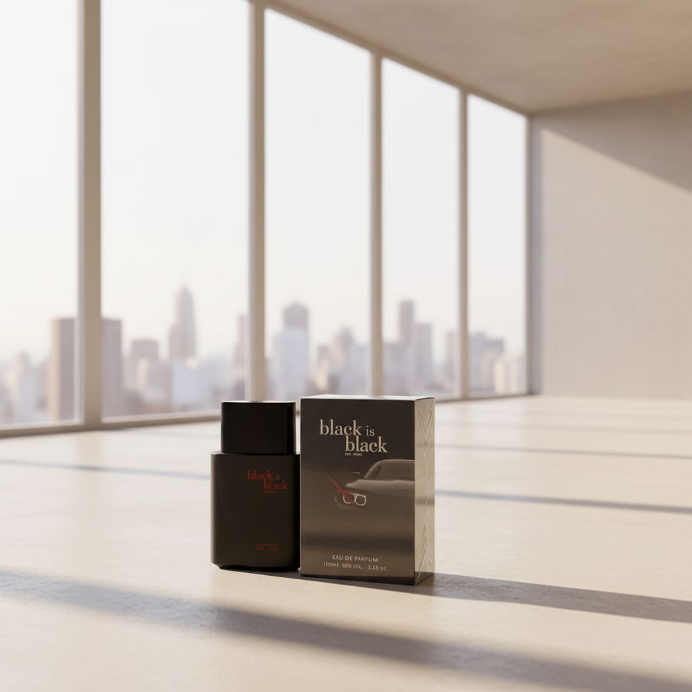 Black Is Black By Winsoms Original Perfume - 100ml Winsoms