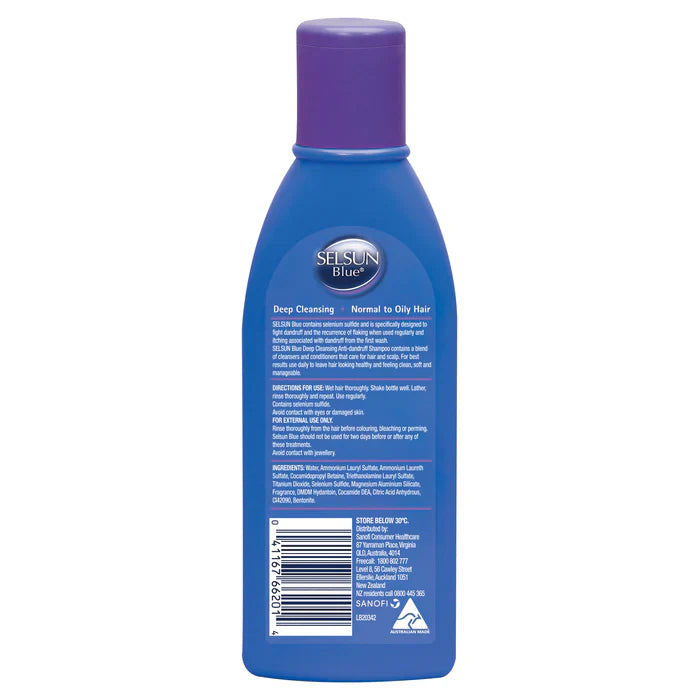 Selsun Blue Deep Cleansing Anti-Dandruff Shampoo - 200ml Selsun