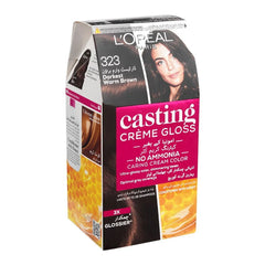 L'Oreal Paris Casting Hair Color - 323 Darkest Warm Brown Loreal Paris