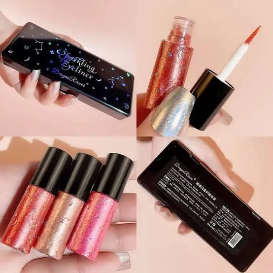 10 Pcs Dragon ranee liquid Gilter Eyeliner Dragon Ranee