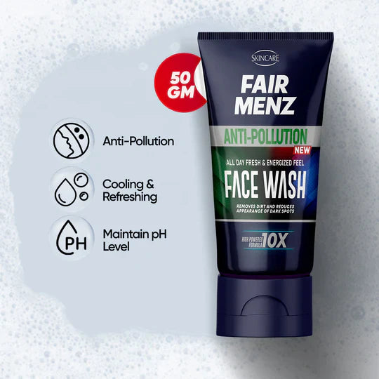 Fair Menz Anti-Pollution Face Wash 10X Formula Fair Menz