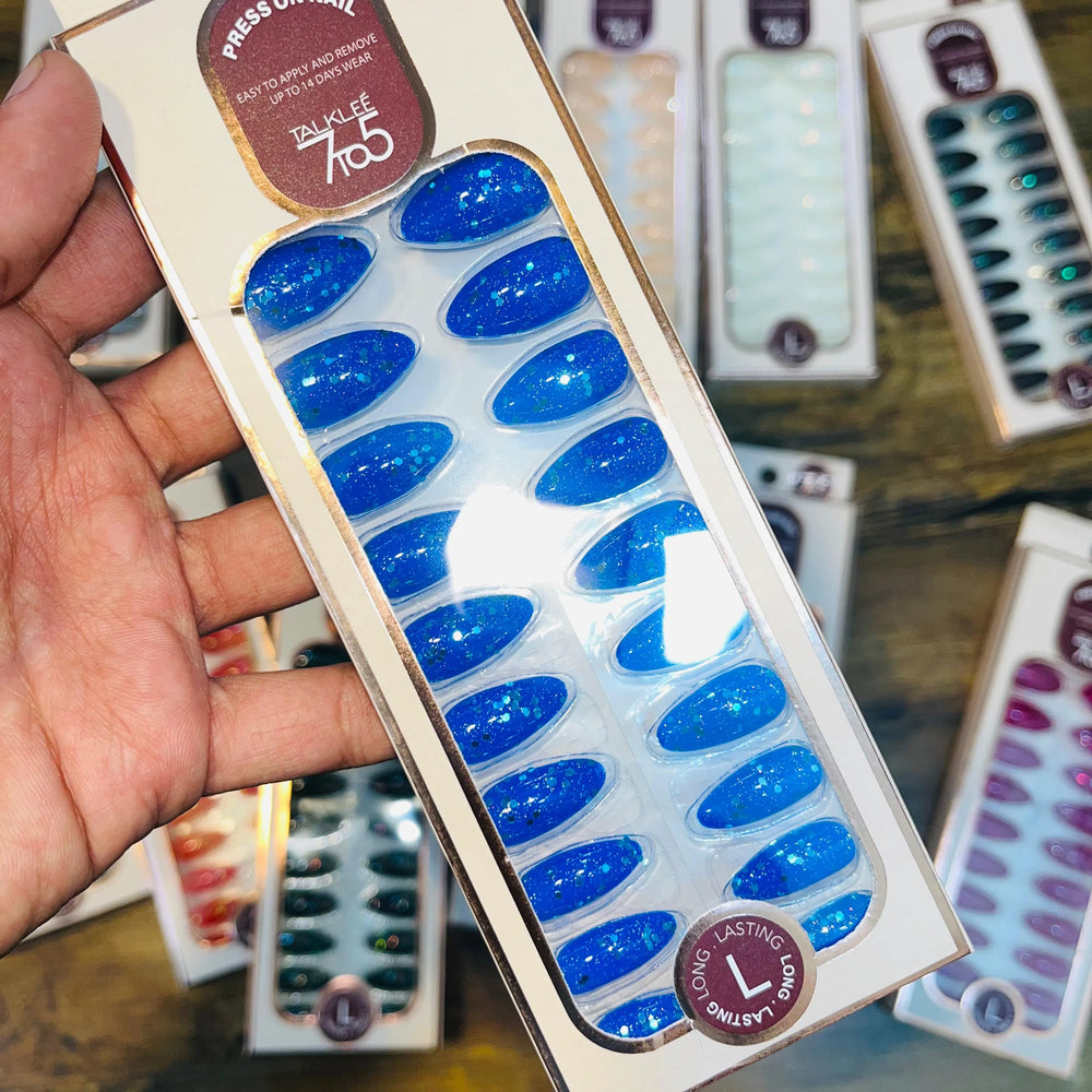 7To5 Talklee Press On nails Artifical Nails With Free Stickers Talklee