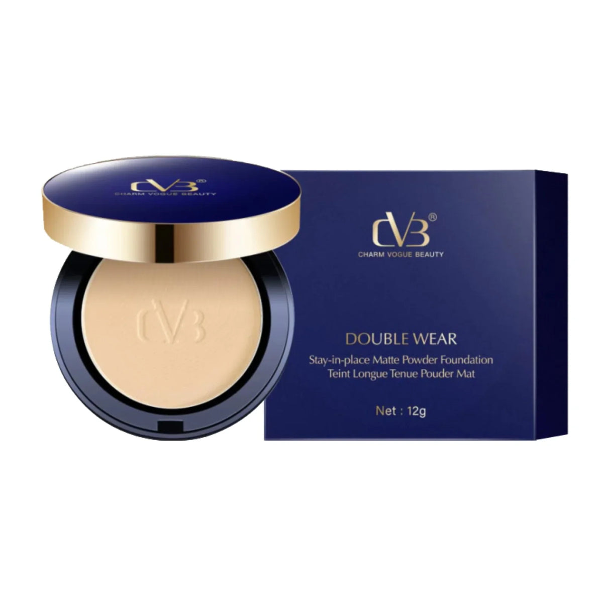 CVB Double Wear matte face powder  - 12g CVB