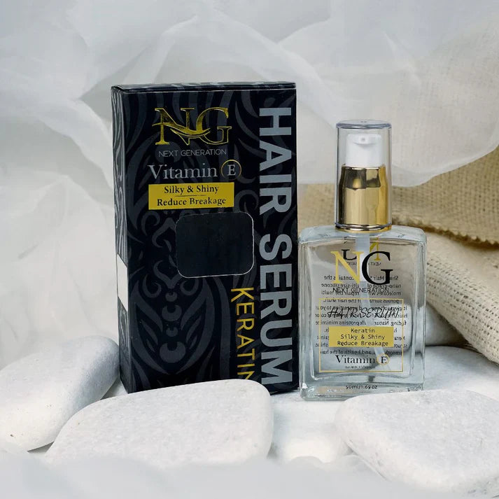 Next Generation Vitamin E Silky & Shiny Keratin Hair Serum Next generation