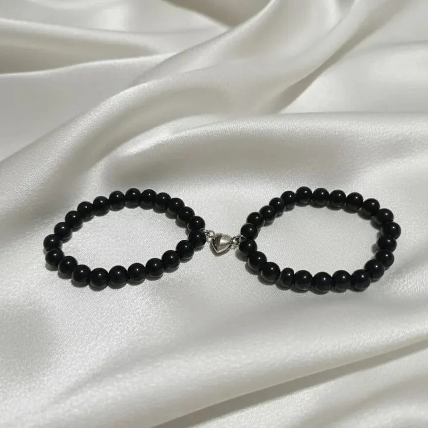 Couple Heart Bracelet Set Cosmia.pk