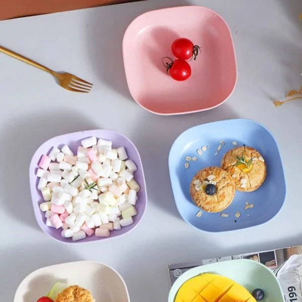 10 Pcs Plates Set With Holder Cosmia.pk
