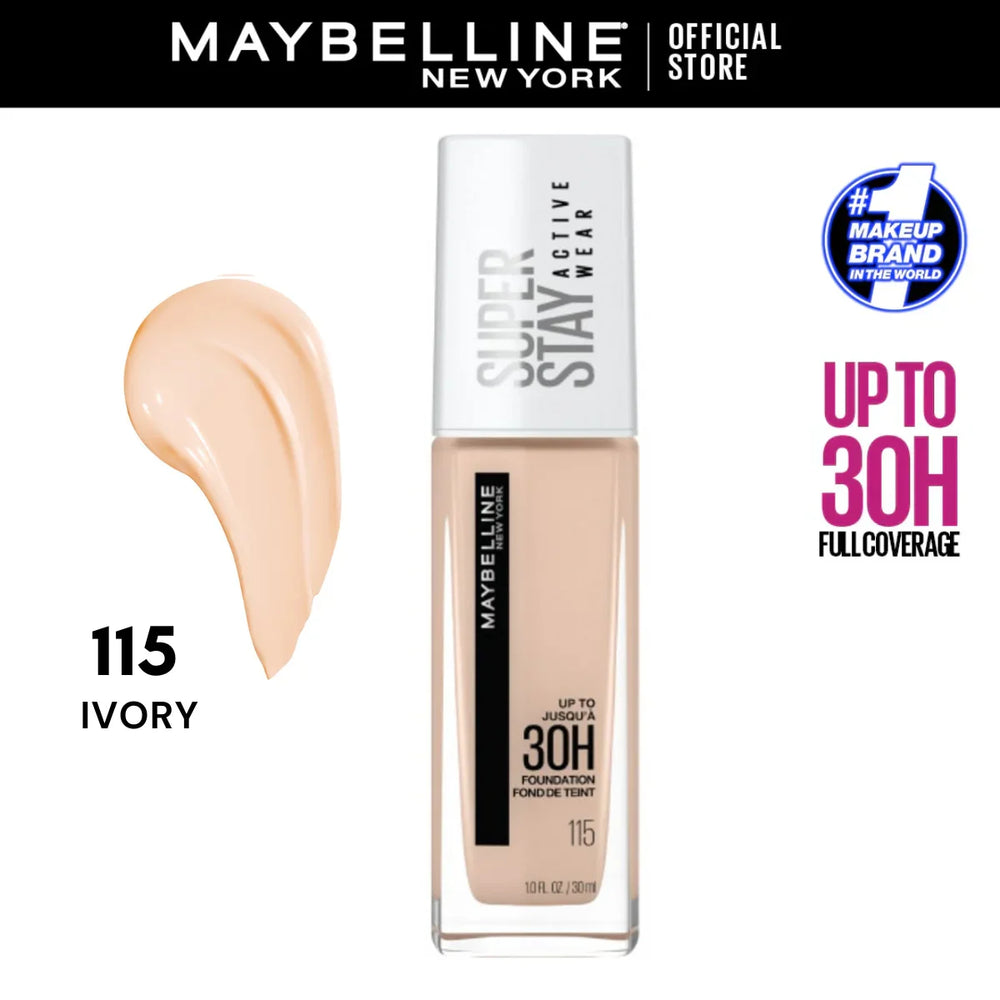 Maybelline Superstay 30 Hour Active Wear Full Coverage Foundation Maybelline