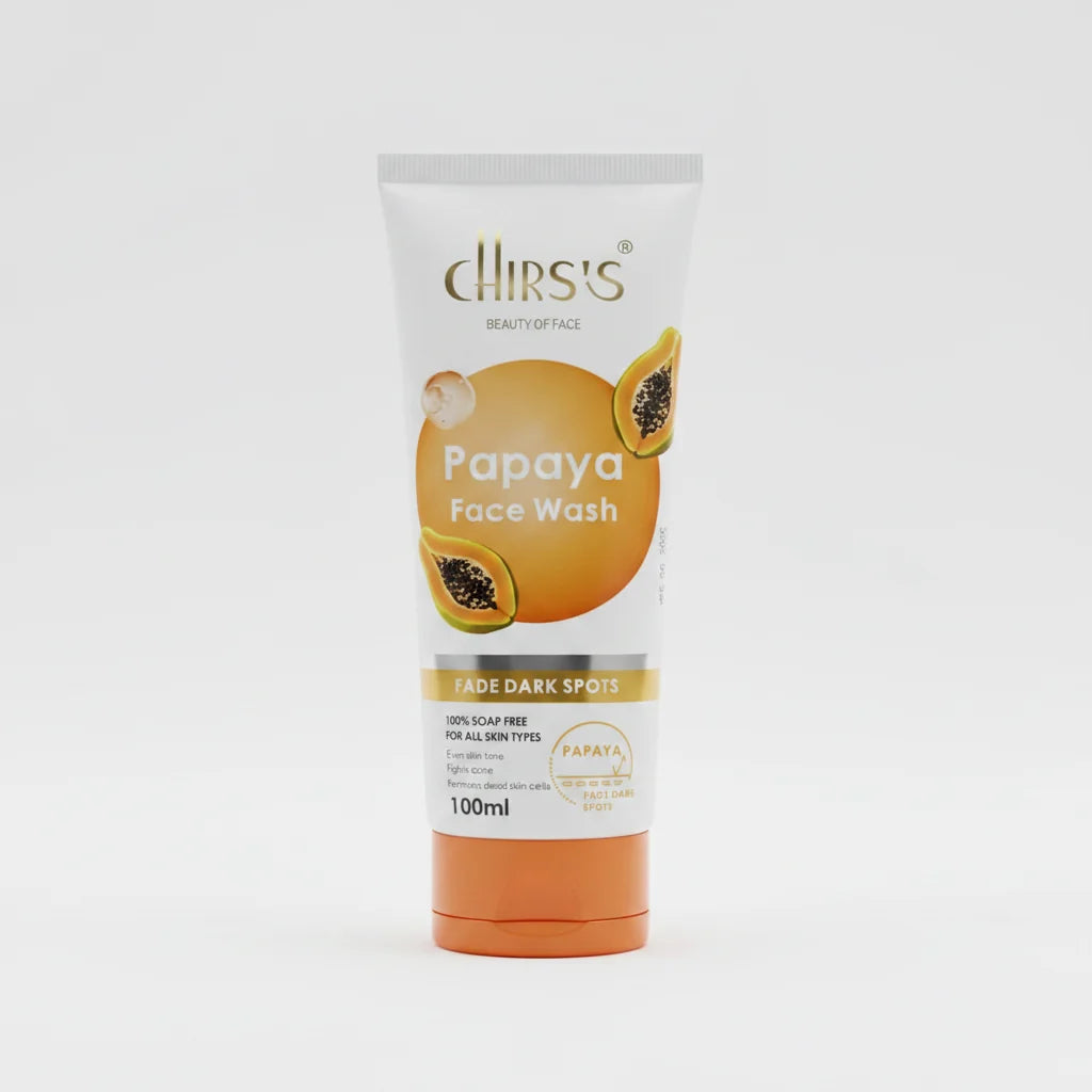 Chirs's Papaya Fade Darkspot Face Wash – 100ml Chirs's