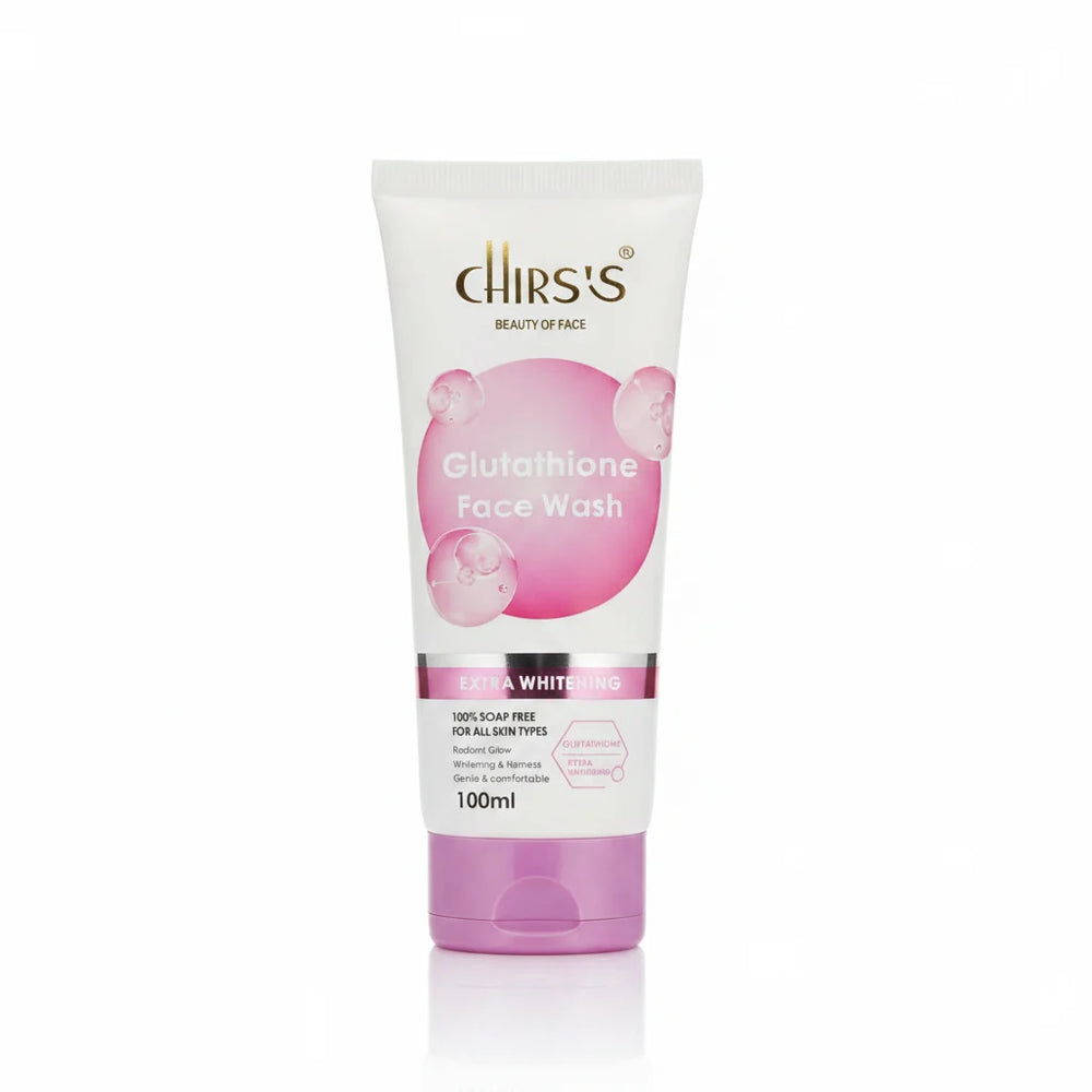 Chirs's Glutathione Extra Whitening Face Wash – 100ml Chirs's