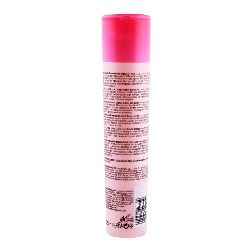 Schwarzkopf Bonacure Color Freeze Shampoo - 250ml Schwarzkopf