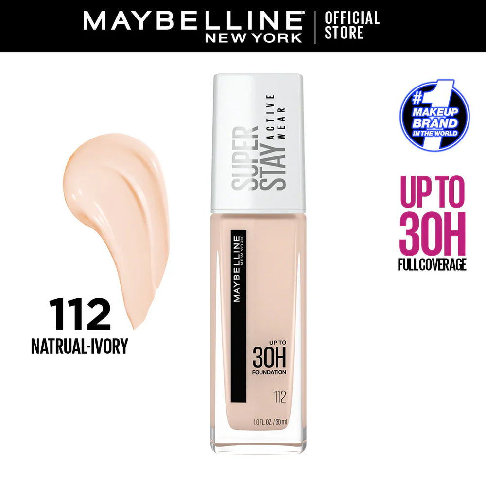 Maybelline Superstay 30 Hour Active Wear Full Coverage Foundation Maybelline