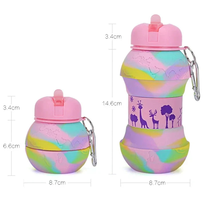 Silicone folding watter bottle Cosmia.pk