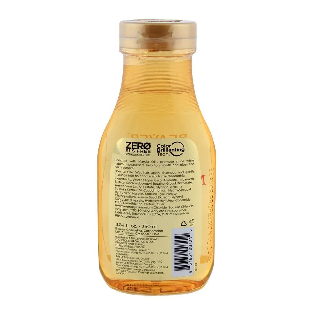 Beaver Professional Marula Miracle Beauty Oil Shampoo - 350ml Beaver