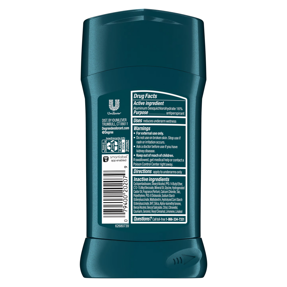 Degree Extreme Antiperspirant Deodorant Stick for Men - 76g Degree