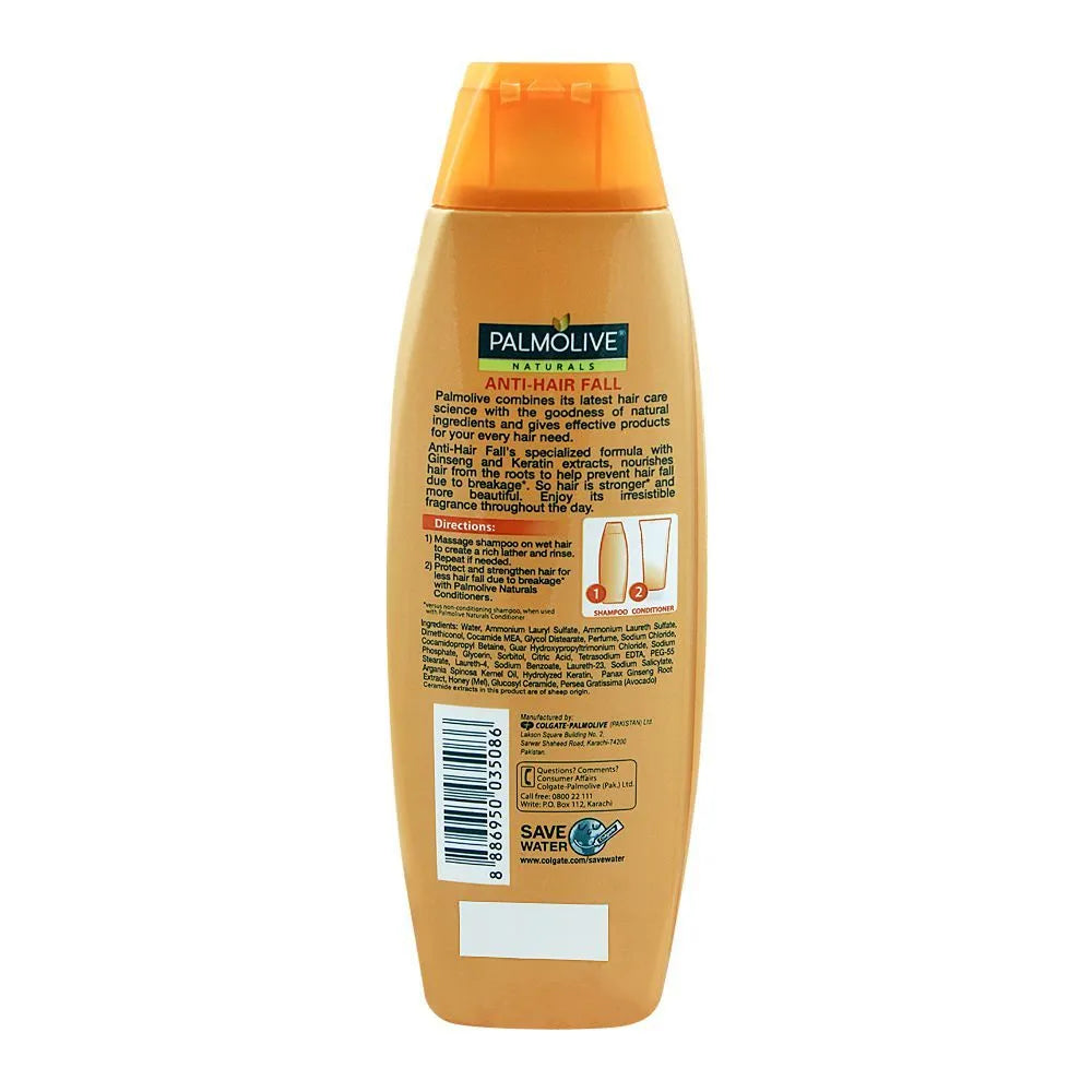 Palmolive Naturals Anti‑Hair Fall Shampoo – Ginseng & Keratin - 180 ml Palmolive