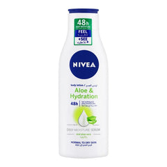 NIVEA 48H Aloe & Hydration Body Lotion with Deep Moisture Serum Nivea