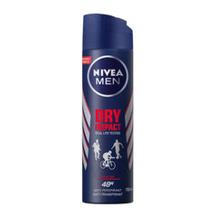 Nivea Men 48H Dry Impact Quick Dry Anti-Perspirant Deodorant Body Spray - 150ml Nivea